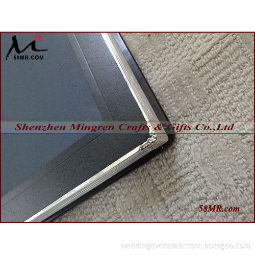 Wedding Silp-in photo Albums,Wedding Albums,slip in album with golden edge